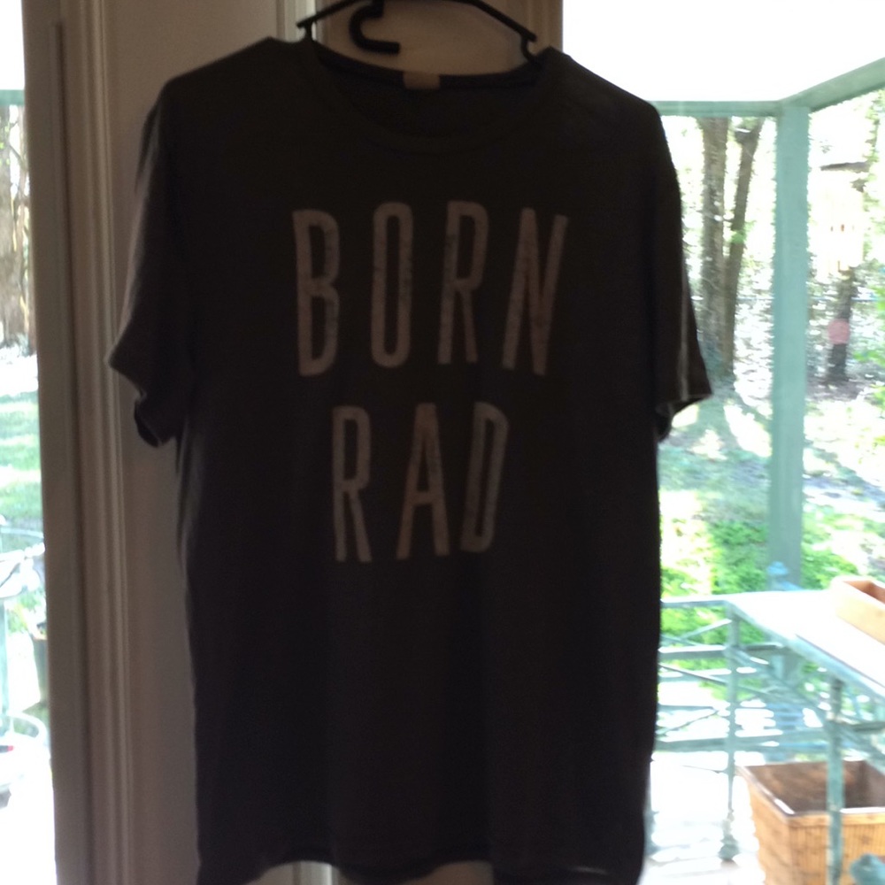 Hollister gray Born Rad T-shirt